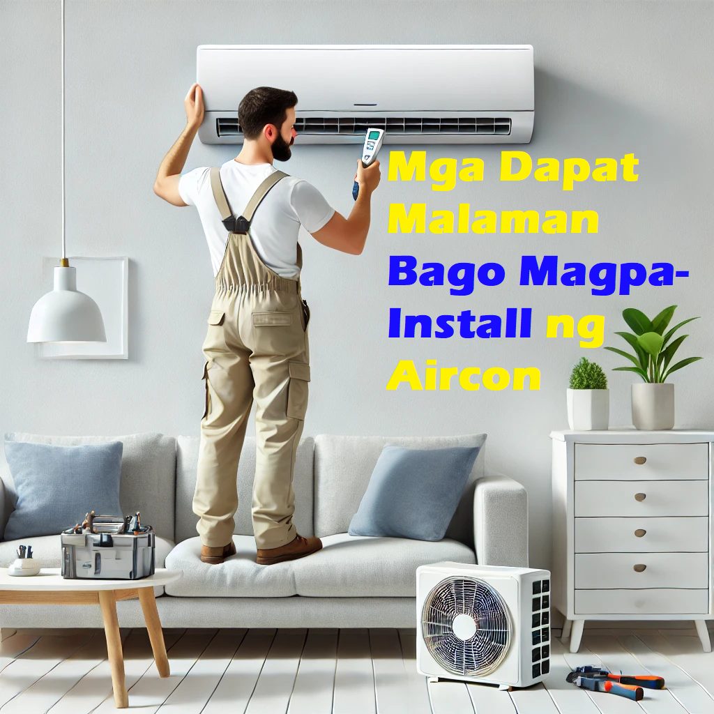 Mga Dapat Malaman Bago Magpa-Install ng Aircon