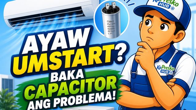 capacitor problem aircon