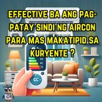 effective ba pag patay sindi ng aircon para mas makatipid sa kuryente