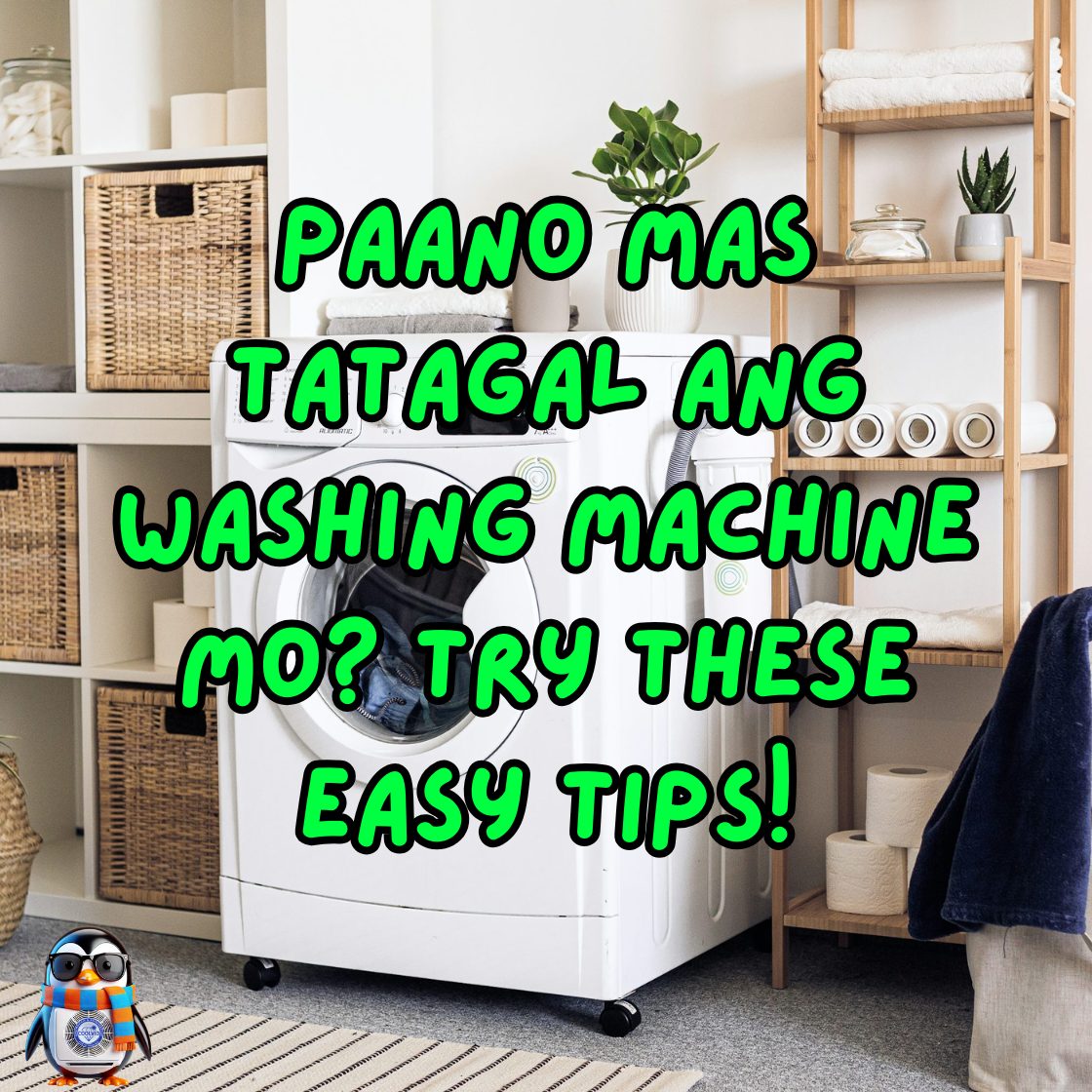 paano mas tatagal ang washing machine
