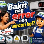 aircon nag error pagkatapos linisin
