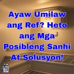 ayaw umilaw ng ref