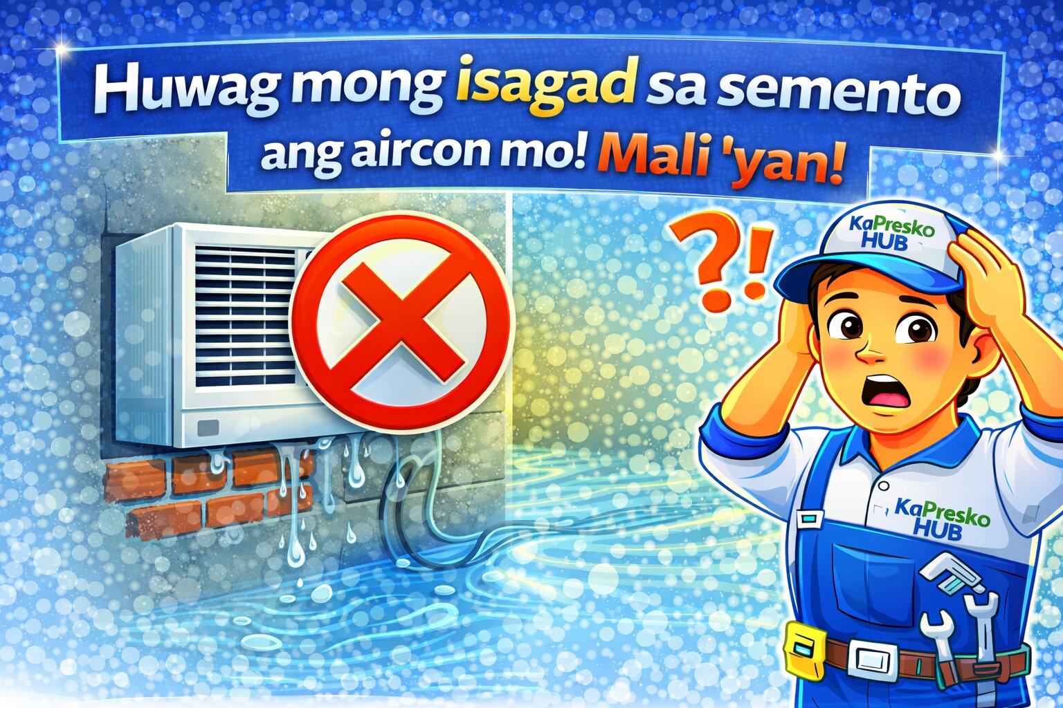 Tamang Pagkakabit Ng Window Type Aircon Huwag Isagad Sa Semento