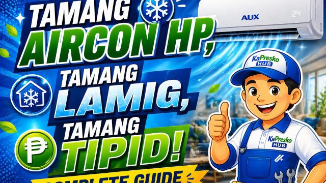 Paano Pumili ng Tamang Aircon HP