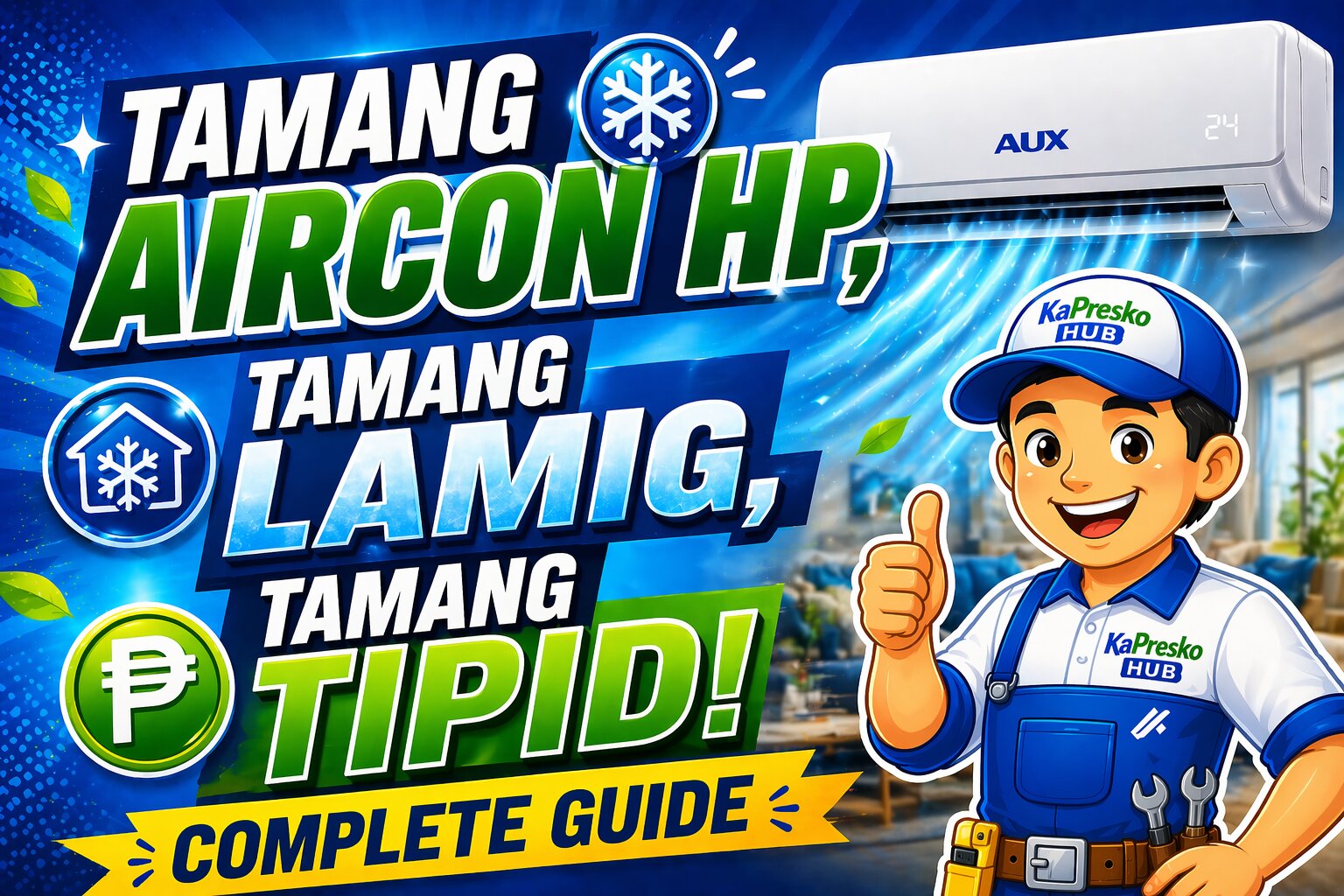 Paano Pumili ng Tamang Aircon HP