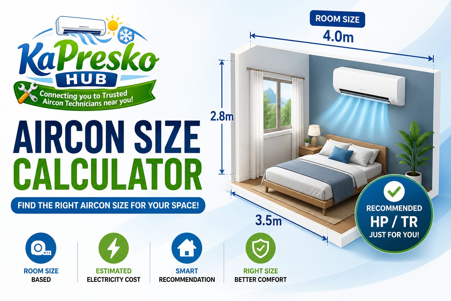 Aircon Size Calculator