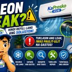 Freon Leak sa Aircon